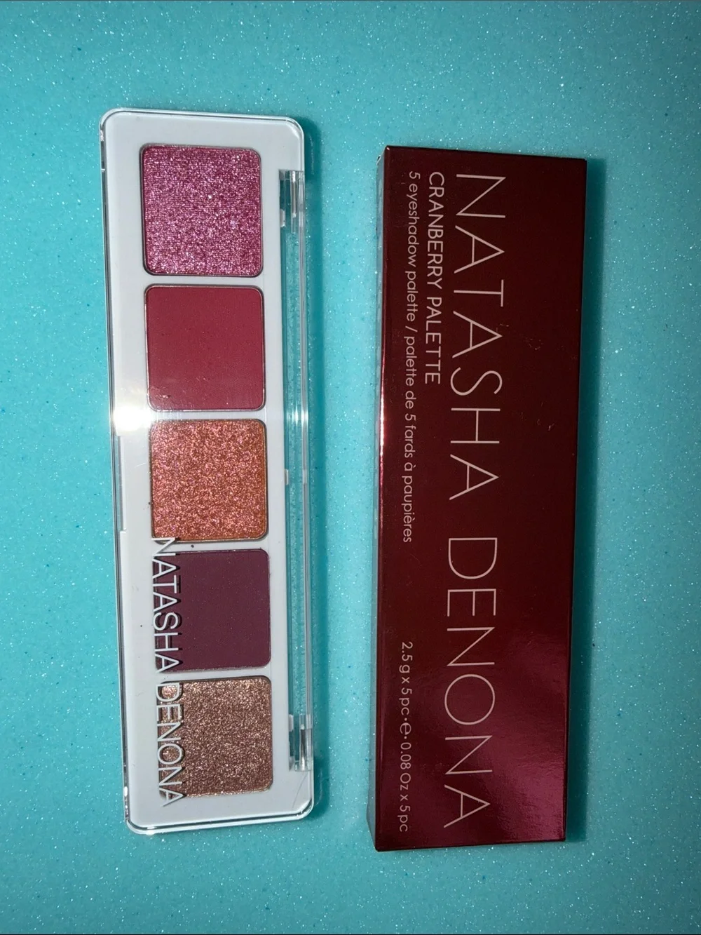 Natasha Denona Cranberry Palette - Rose Pink, Copper & Plum Shades